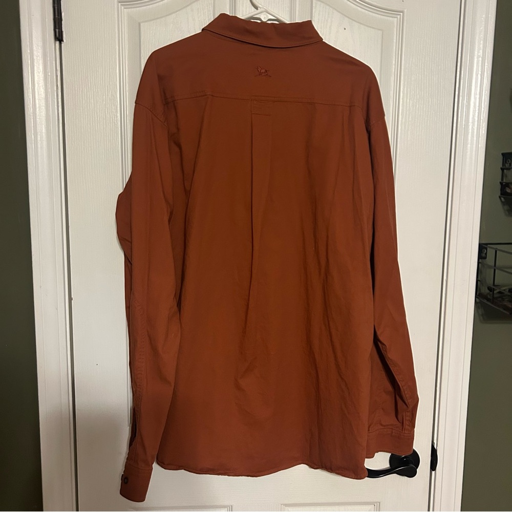 Over under rust shirt - Picture 2 of 4